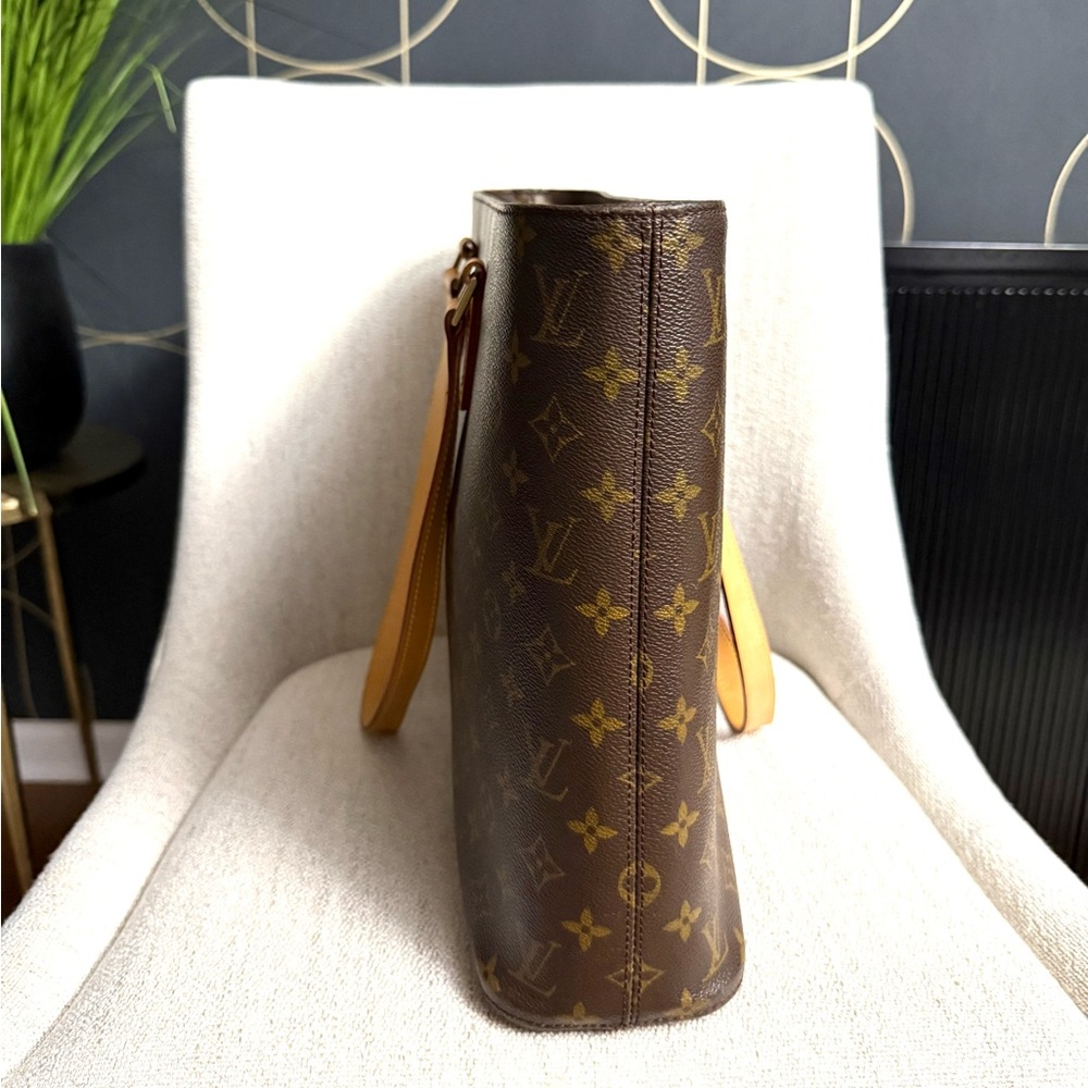 Authentic Louis Vuitton Luco tote bag M51155 brown monogram LV canvas large - Picture 8 of 16